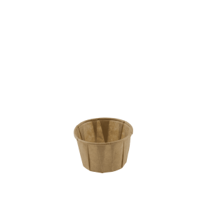 papieren sausbakje 37ml bruin
