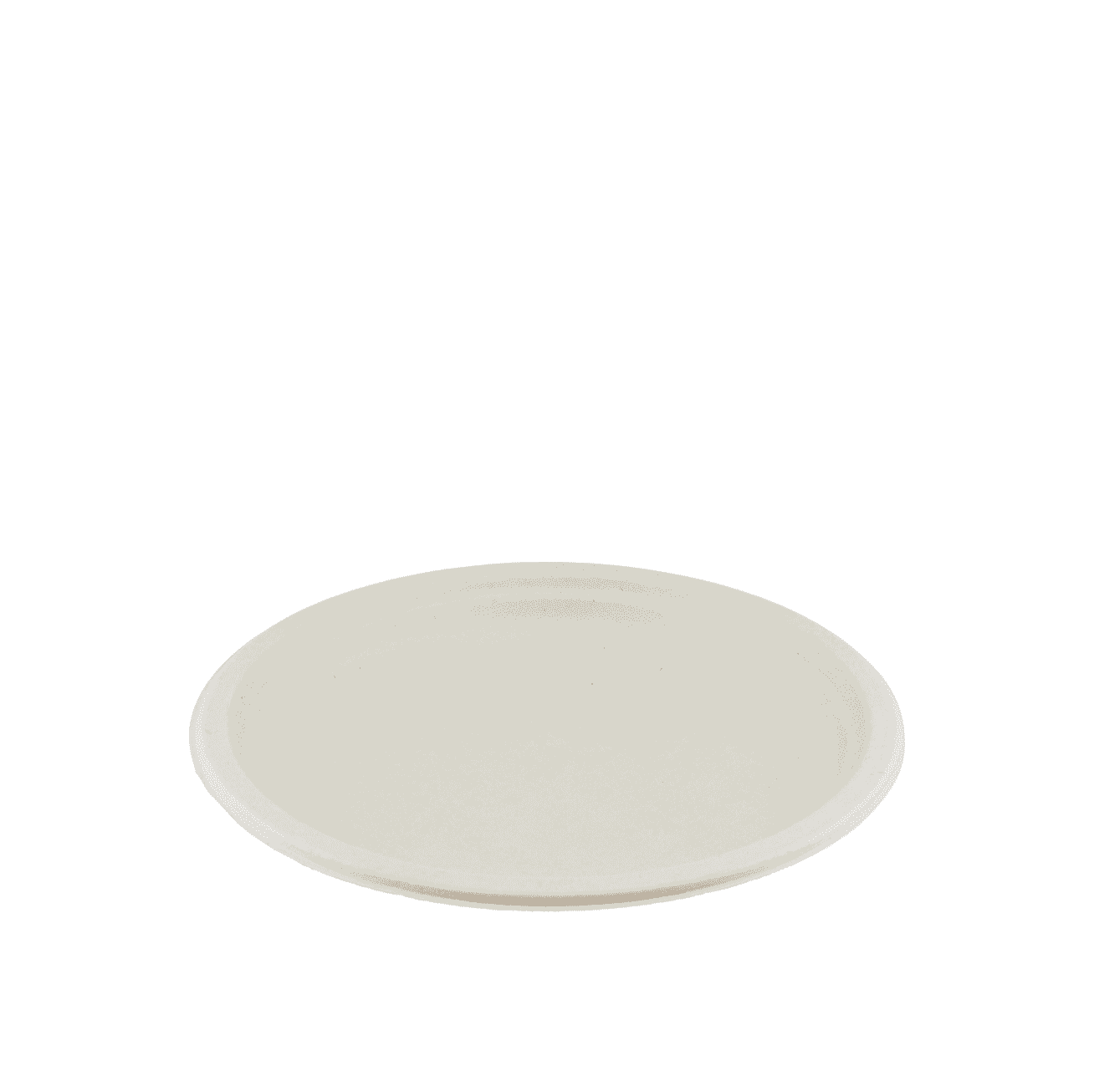 suikerriet bord 23cm rond bruin