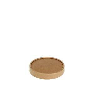 kraft deksel voor soepbeker 240-360ml