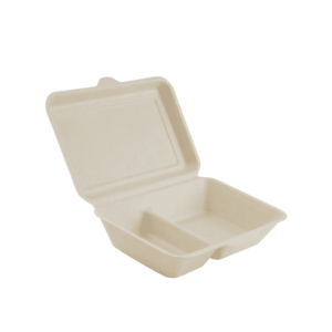 Suikerriet menubox 24x16x6cm 2-vaks