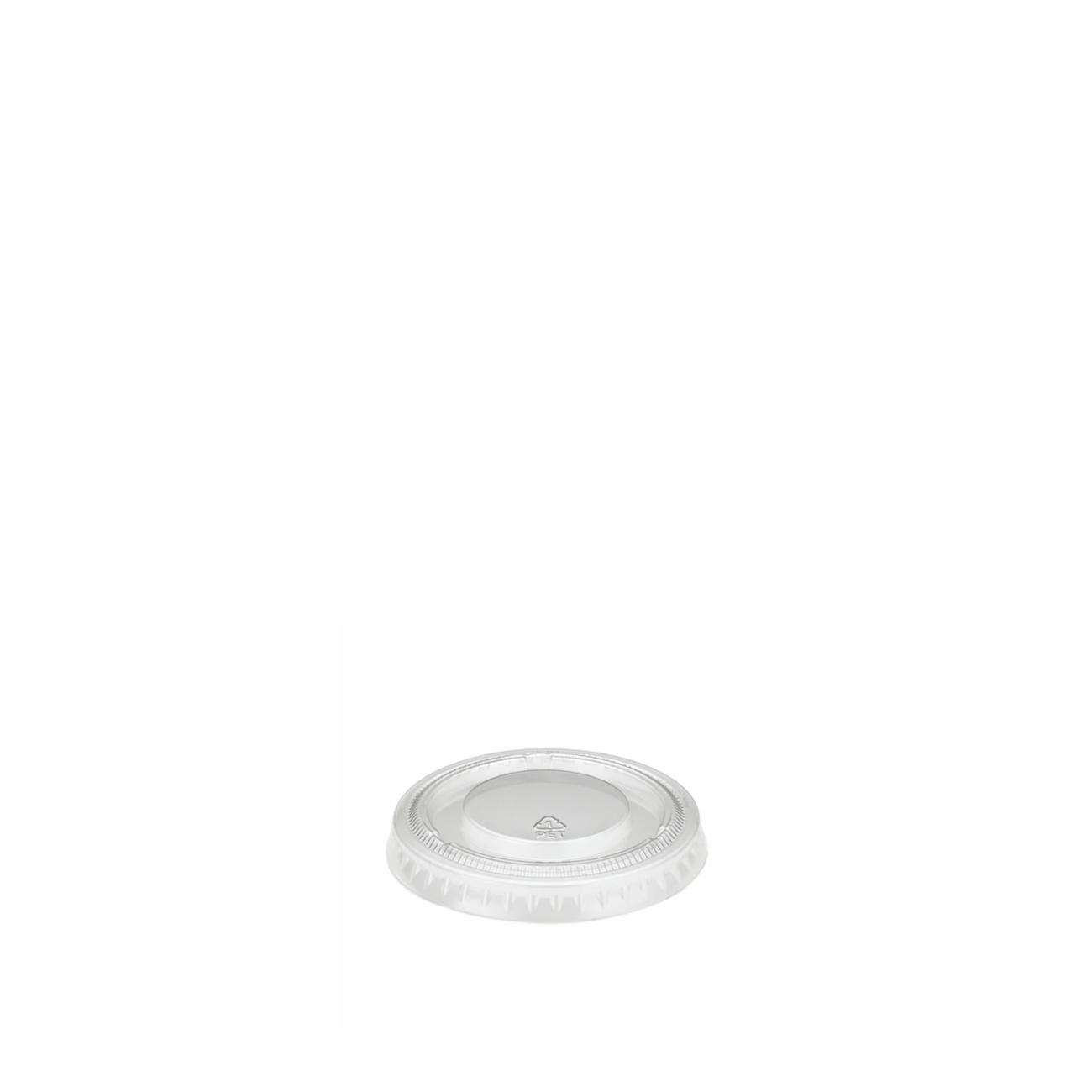 PET deksel voor sausbekers 61mm