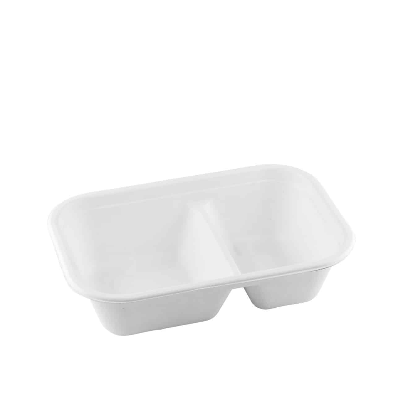 Suikerriet maaltijdbakje 1000ml/22,9x15,3x5,7cm