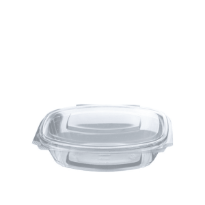 PLA saladebakje met klapdeksel 750ml