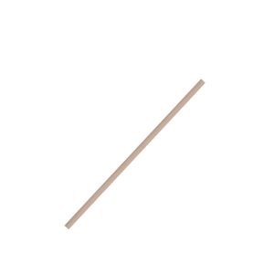 Bamboe vezel rietje natural 230x6mm