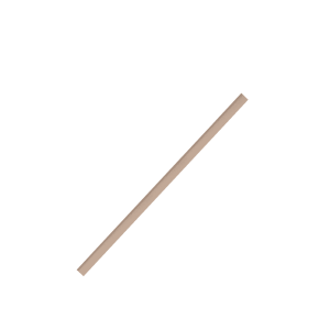 Bamboe vezel rietje natural 230x8mm