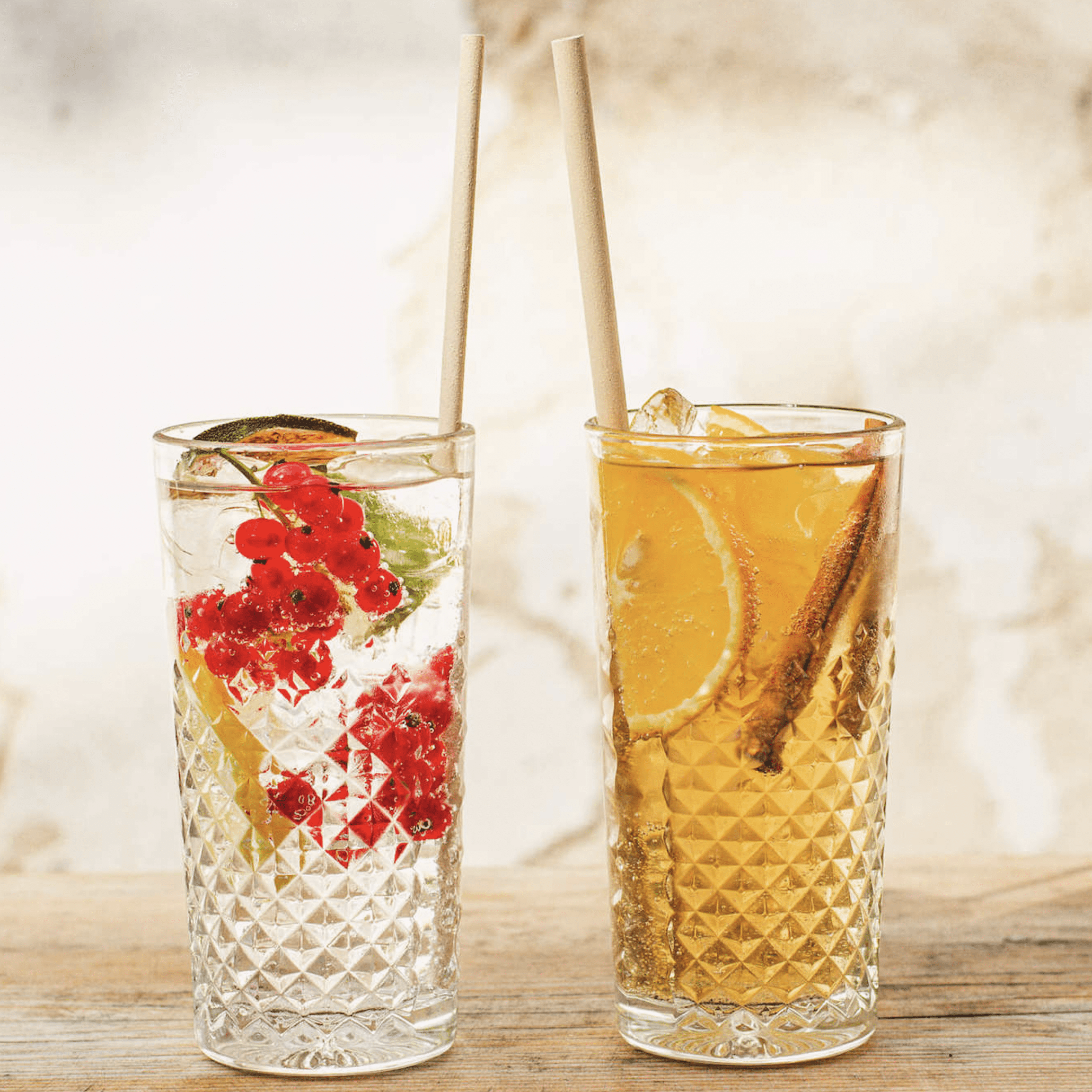 bamboe vezel rietjes