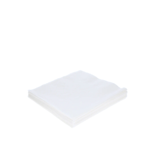 papieren servet wit 33x33cm ¼ vouw 2-lgs