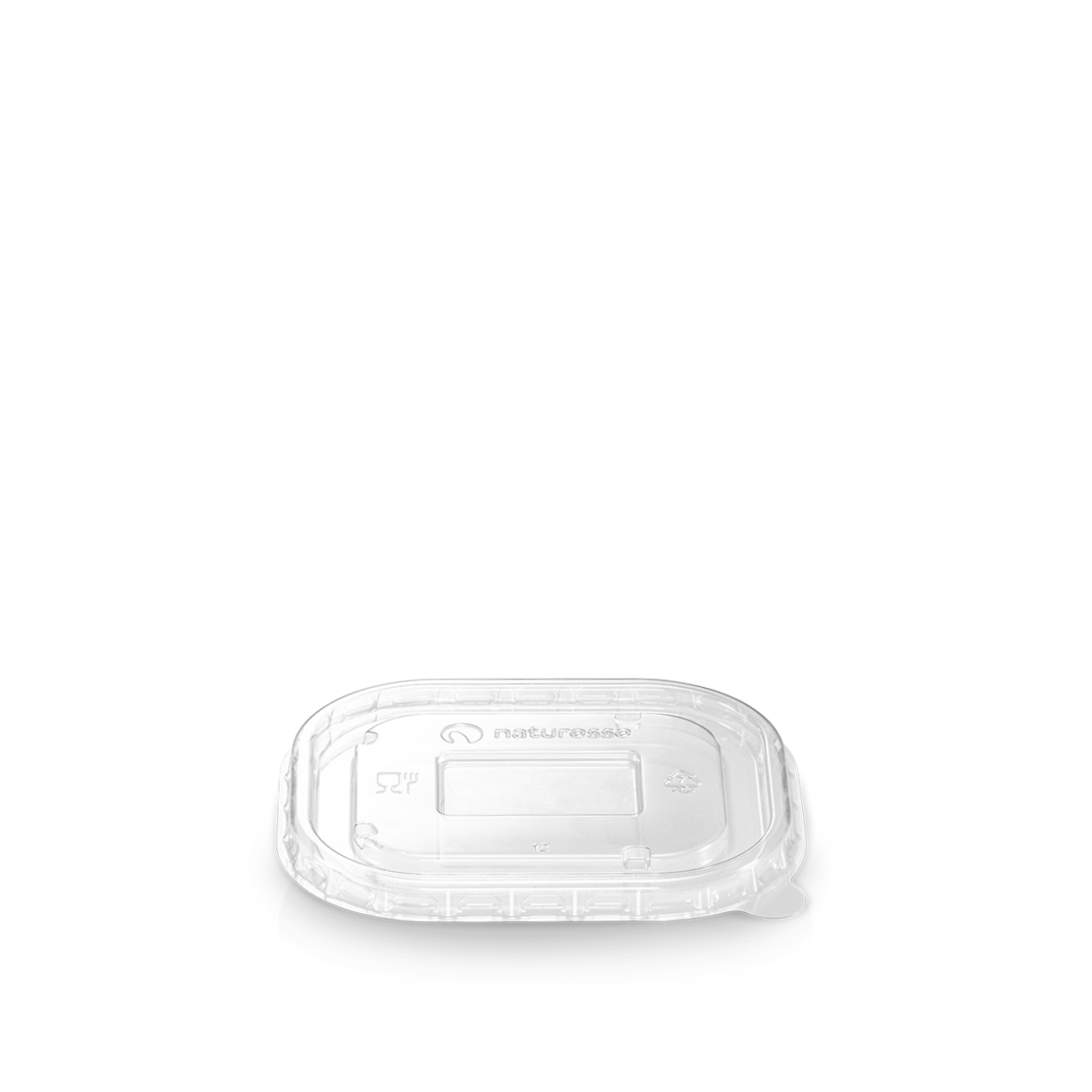 PLA deksel voor salade bakje 275/375/500ml