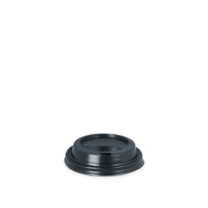 plastic deksel to go zwart 73mm