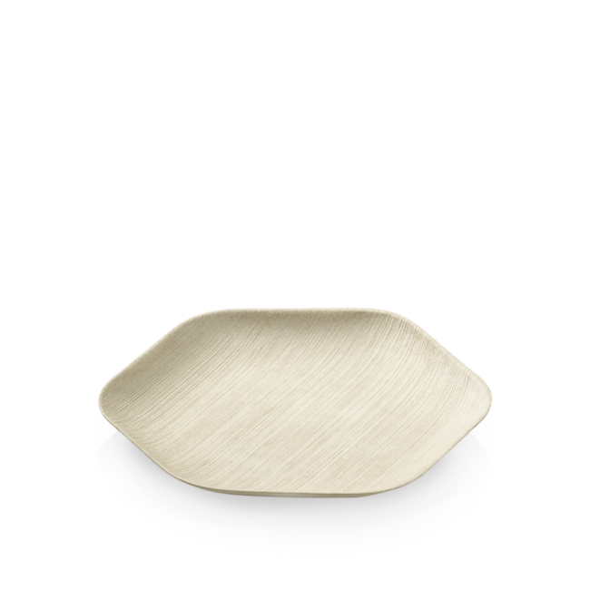 suikerriet bord 'Xagon' 24cm