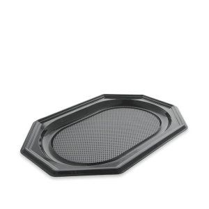 RPET cateringschaal 45x30cm zwart