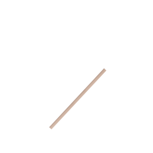 PLQ vochtbestendig cocktailrietje natural 150x8mm